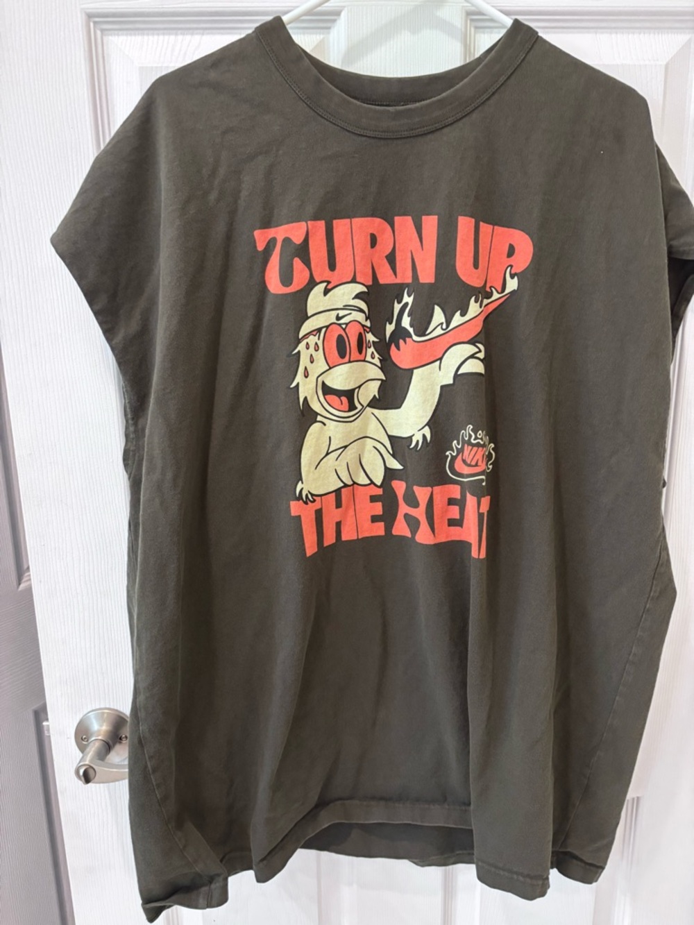 Nike Turn Up The Heat Graphic‎ Chicken T Shirt - Oversized